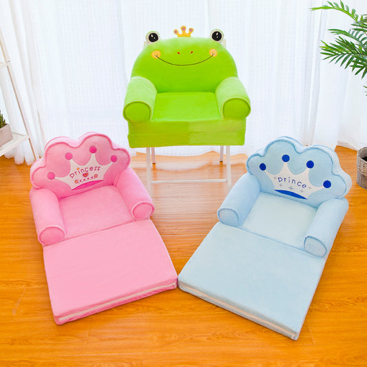 Cozy Cartoon Folding Sofa for Kids