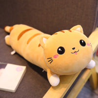 Cat plush doll pillow