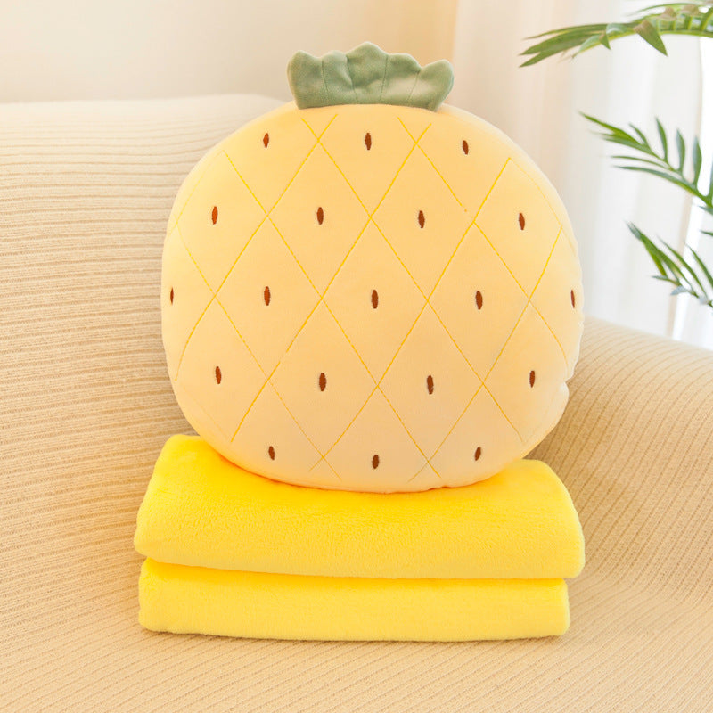 🍓🥝🍍 Fruitie Plush Doll pillow quilt🍍🥝🍓