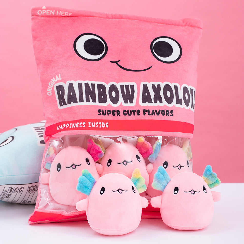 Cutie Axolotl Snack Bags!