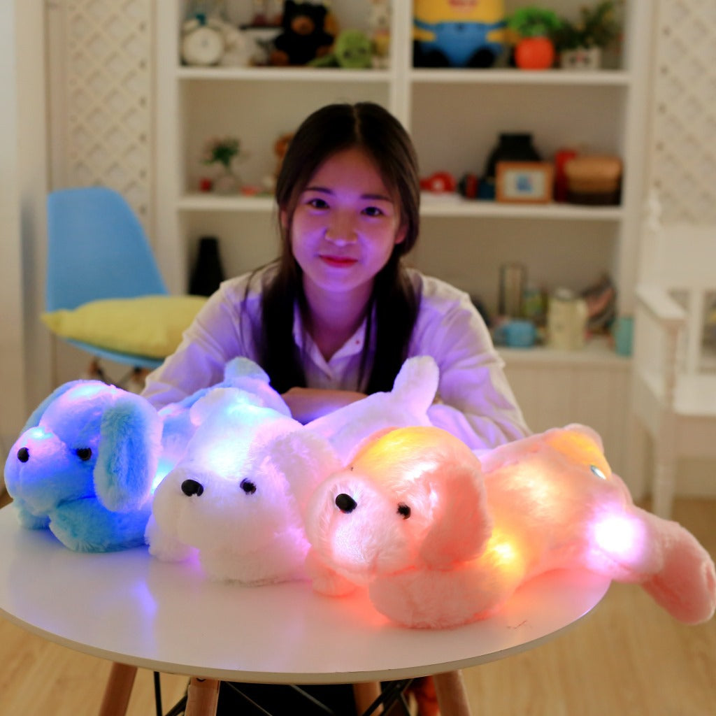 Luminous Dog Plush - Glow In The bark!