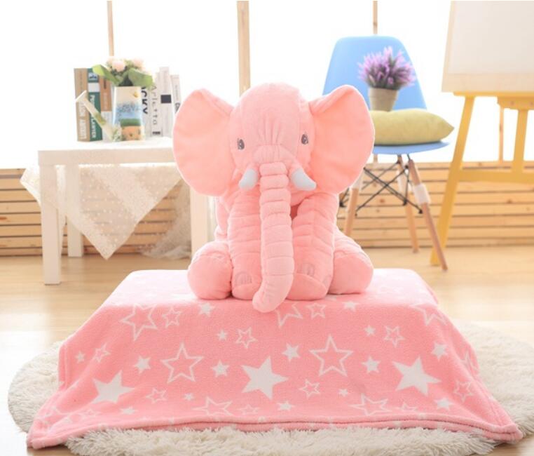 Cuddly Elephant Plush Toy Pillow