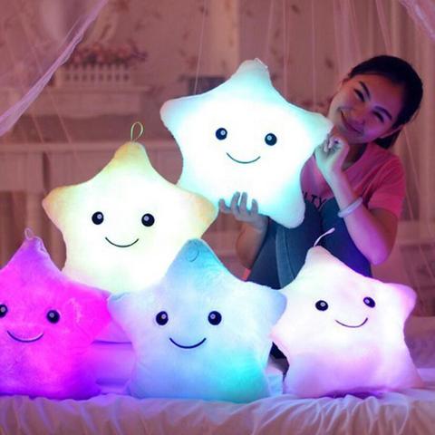 Luminous Star Plush Pillow 🤩