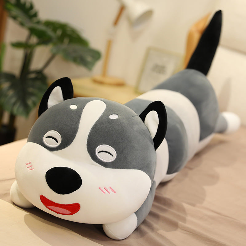 The Huggable Series! Husky, Dino and Unicorn Plush Pillow