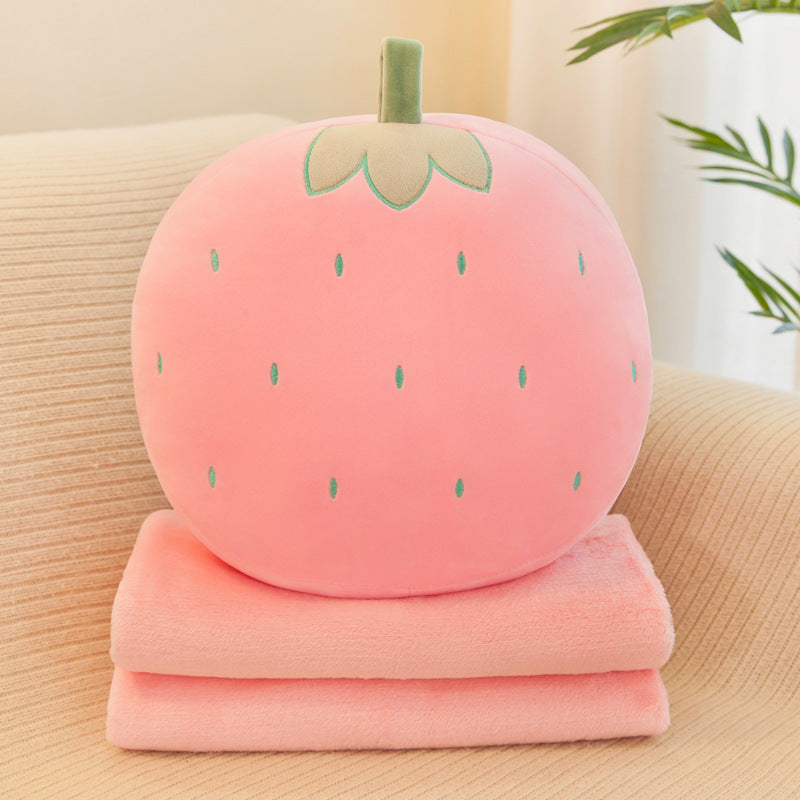 🍓🥝🍍 Fruitie Plush Doll pillow quilt🍍🥝🍓