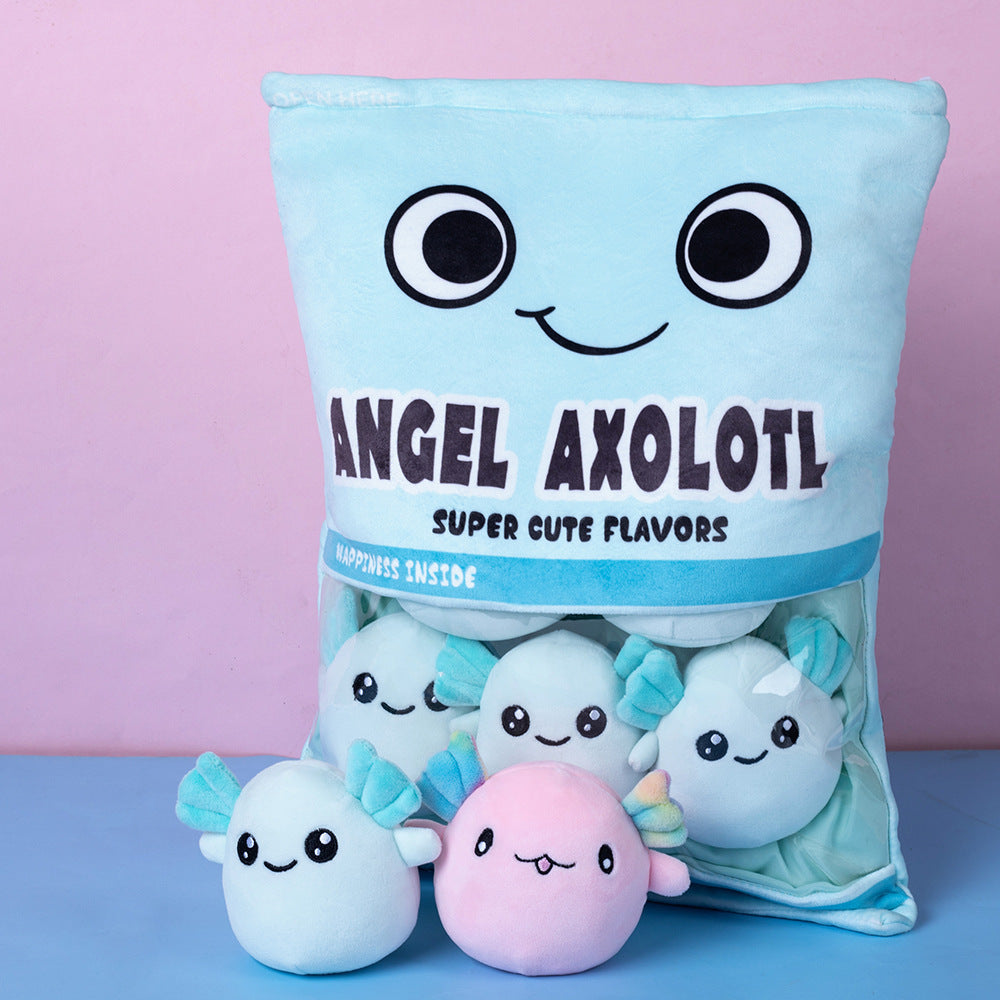 Cutie Axolotl Snack Bags!