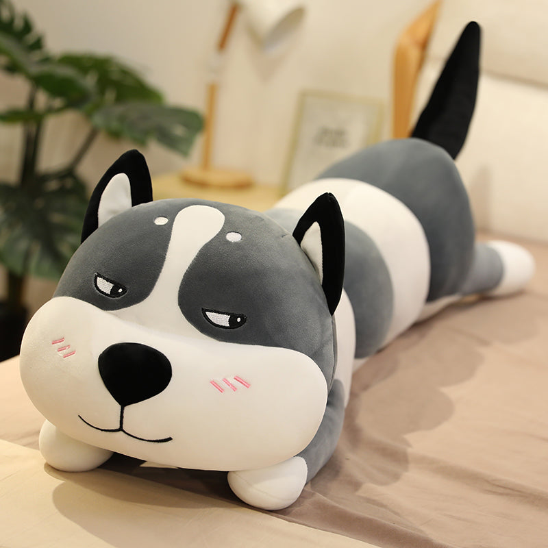 The Huggable Series! Husky, Dino and Unicorn Plush Pillow